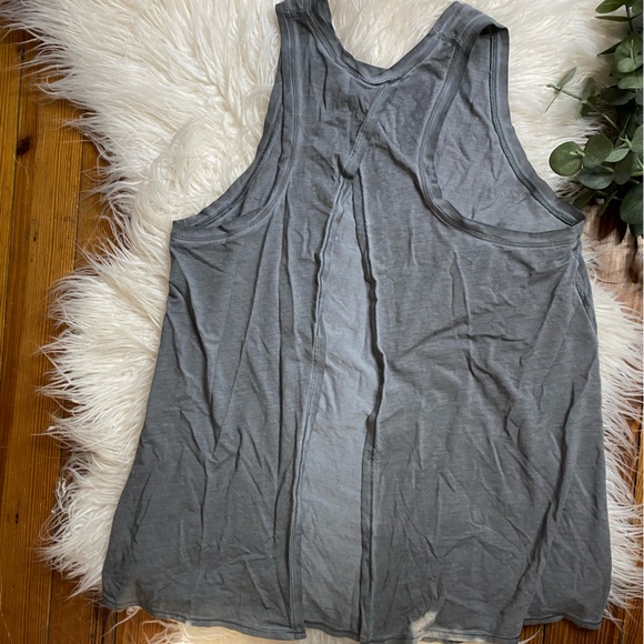 lululemon All Tied Up Tank *Gray Wash size 6 - Picture 7 of 8